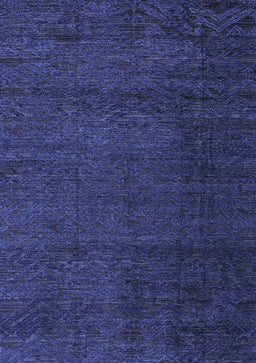 Abstract Blue Modern Rug, abs4870blu