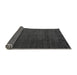 Sideview of Abstract Gray Modern Rug, abs4870gry