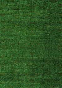 Abstract Green Modern Rug, abs4870grn