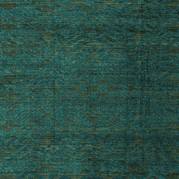 Abstract Turquoise Modern Rug, abs4870turq