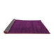 Sideview of Abstract Pink Modern Rug, abs4870pnk