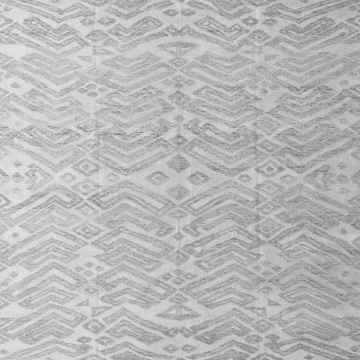 Square Machine Washable Abstract Gray Modern Rug, wshabs4871gry