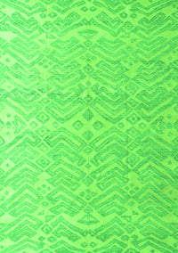 Abstract Green Modern Rug, abs4871grn