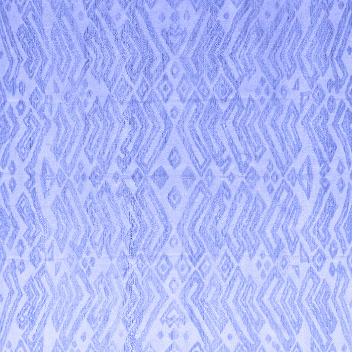 Square Machine Washable Abstract Blue Modern Rug, wshabs4871blu