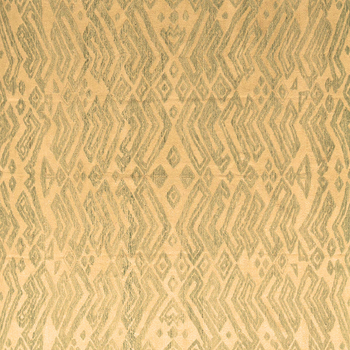 Square Abstract Brown Modern Rug, abs4871brn