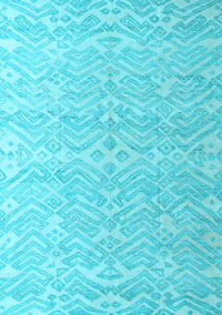 Abstract Light Blue Modern Rug, abs4871lblu