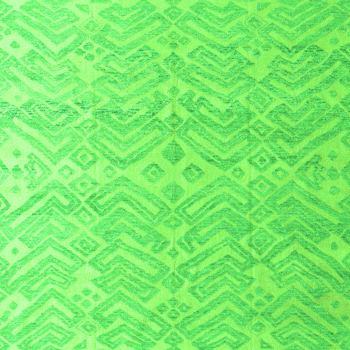 Machine Washable Abstract Green Modern Area Rugs, wshabs4871grn