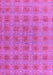 Machine Washable Abstract Pink Modern Rug, wshabs4872pnk