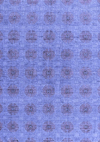 Abstract Blue Modern Rug, abs4872blu