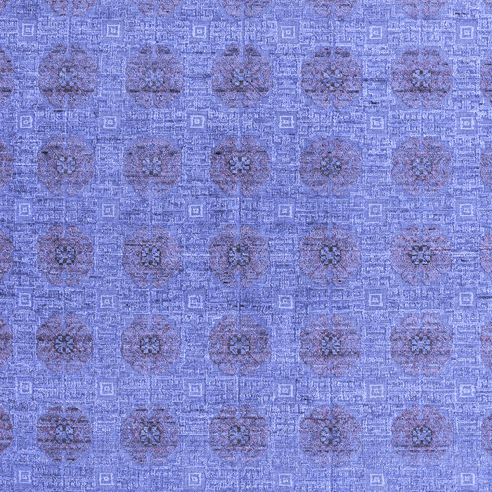 Abstract Blue Modern Rug, abs4872blu