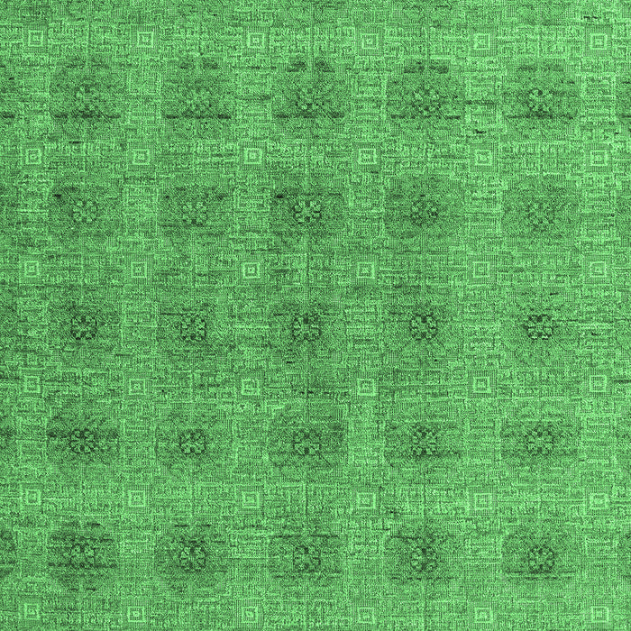 Machine Washable Abstract Emerald Green Modern Area Rugs, wshabs4872emgrn