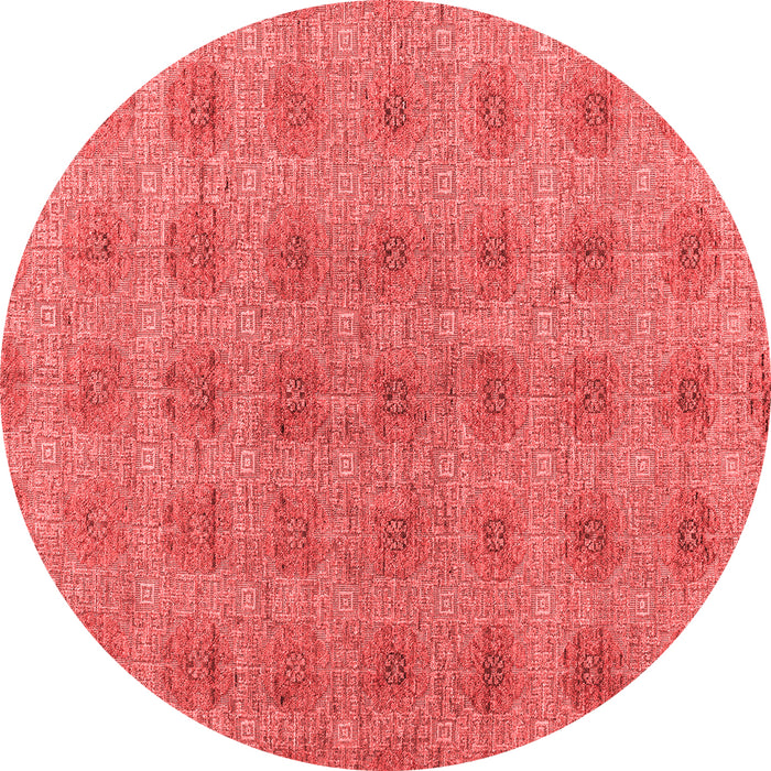 Abstract Red Modern Rug, abs4872red