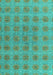 Abstract Turquoise Modern Rug, abs4872turq