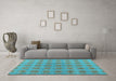 Machine Washable Abstract Light Blue Modern Rug in a Living Room, wshabs4872lblu