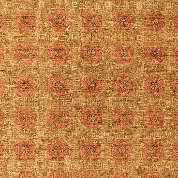 Abstract Orange Modern Rug, abs4872org