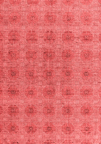 Abstract Red Modern Rug, abs4872red