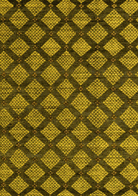 Abstract Yellow Modern Rug, abs4873yw