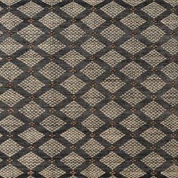 Square Abstract Brown Modern Rug, abs4873