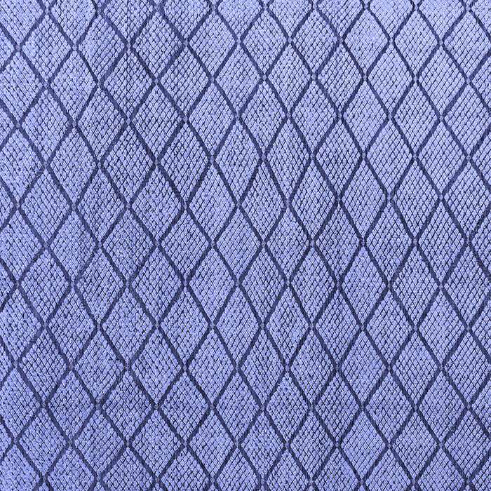 Square Abstract Blue Modern Rug, abs4874blu