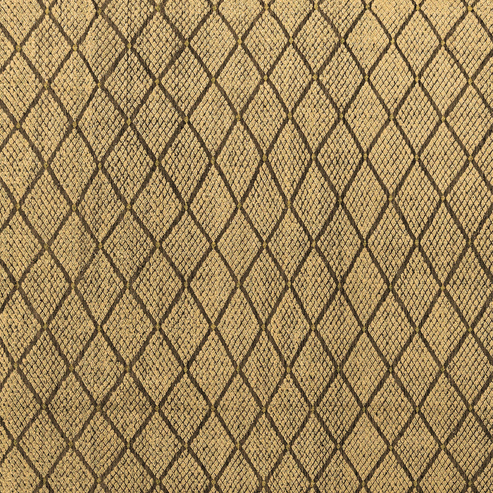 Square Abstract Brown Modern Rug, abs4874brn