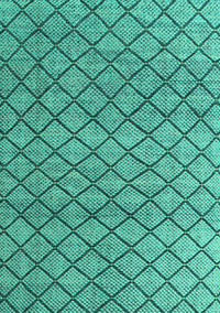 Abstract Turquoise Modern Rug, abs4874turq