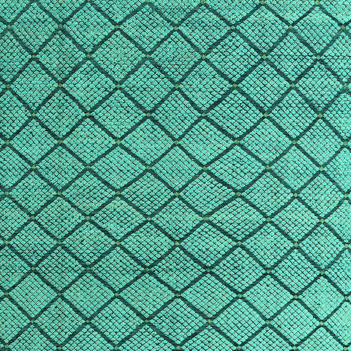 Machine Washable Abstract Turquoise Modern Area Rugs, wshabs4874turq