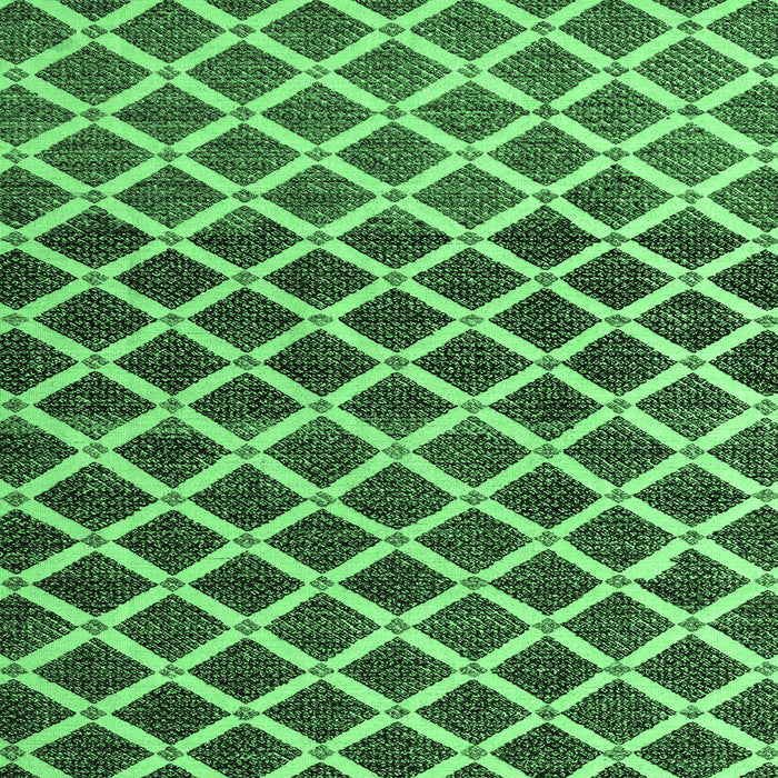 Square Machine Washable Abstract Emerald Green Modern Area Rugs, wshabs4875emgrn