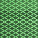 Square Machine Washable Abstract Emerald Green Modern Area Rugs, wshabs4875emgrn