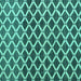 Square Abstract Turquoise Modern Rug, abs4875turq