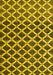 Machine Washable Abstract Yellow Modern Rug, wshabs4875yw