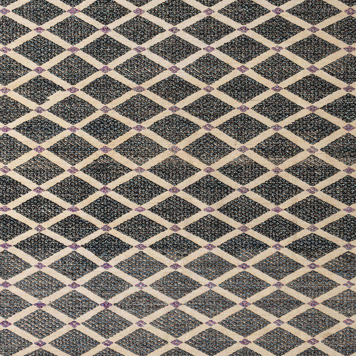 Square Machine Washable Abstract Tan Brown Rug, wshabs4875