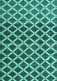 Abstract Turquoise Modern Rug, abs4875turq