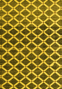 Abstract Yellow Modern Rug, abs4875yw