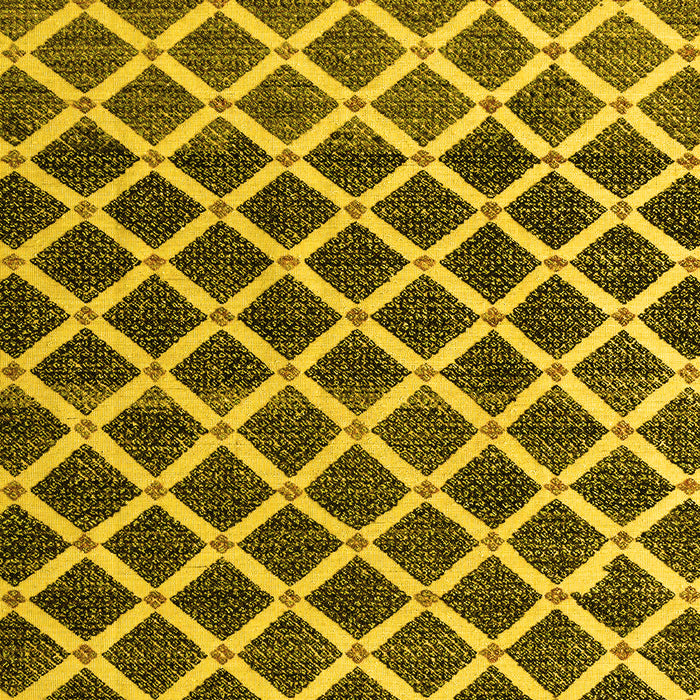 Abstract Yellow Modern Rug, abs4875yw