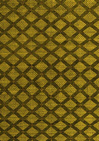 Abstract Yellow Modern Rug, abs4876yw