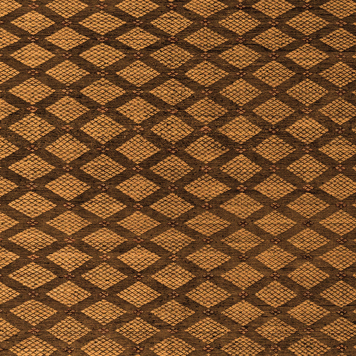 Square Machine Washable Abstract Orange Modern Area Rugs, wshabs4876org