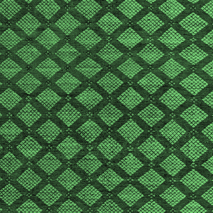 Machine Washable Abstract Emerald Green Modern Area Rugs, wshabs4876emgrn