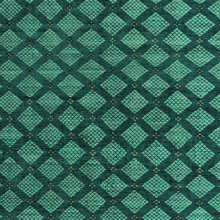 Abstract Turquoise Modern Rug, abs4876turq