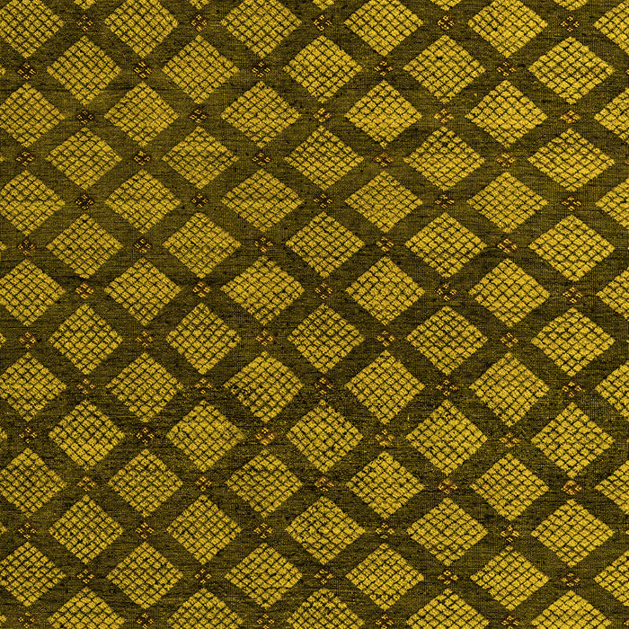 Machine Washable Abstract Yellow Modern Rug, wshabs4876yw