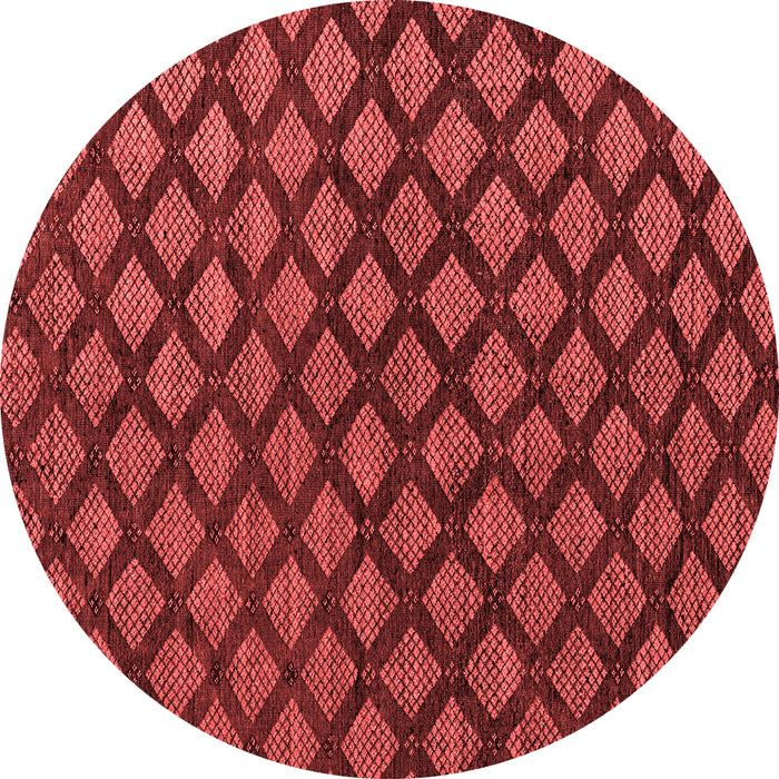 Machine Washable Abstract Red Modern Rug, wshabs4876red