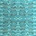 Square Abstract Light Blue Modern Rug, abs4877lblu