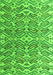 Machine Washable Abstract Green Modern Area Rugs, wshabs4877grn