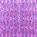 Square Machine Washable Abstract Purple Modern Area Rugs, wshabs4877pur