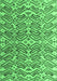 Machine Washable Abstract Emerald Green Modern Area Rugs, wshabs4877emgrn