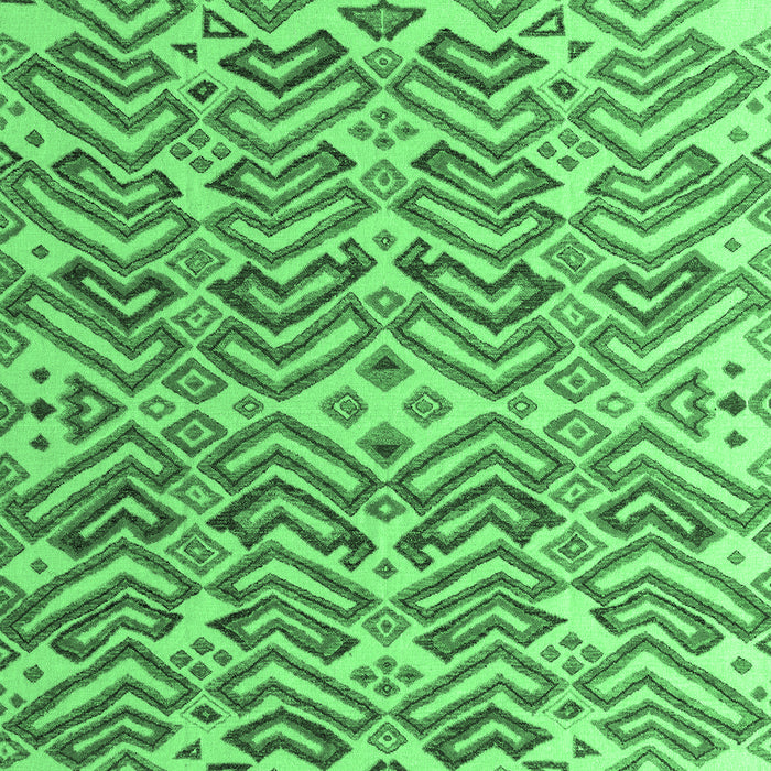 Abstract Emerald Green Modern Rug, abs4877emgrn