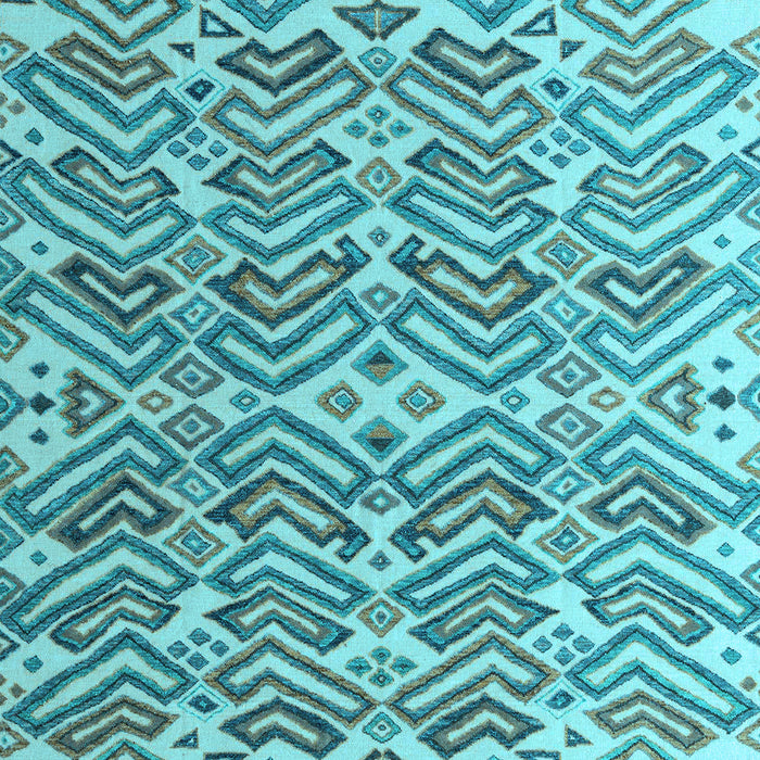 Abstract Light Blue Modern Rug, abs4877lblu