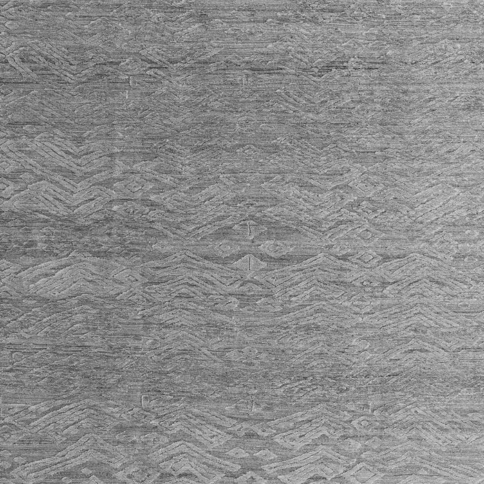 Square Machine Washable Abstract Gray Modern Rug, wshabs4878gry