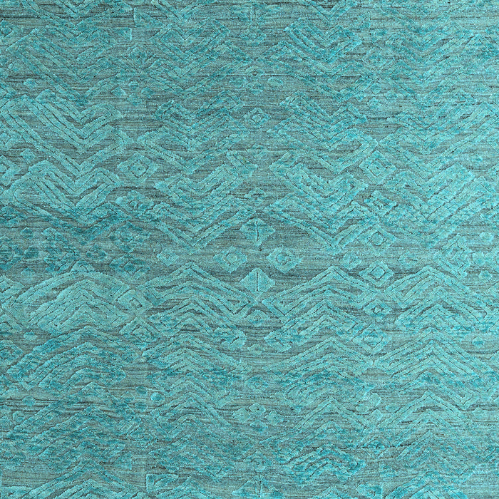 Machine Washable Abstract Light Blue Modern Rug, wshabs4878lblu