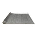 Sideview of Abstract Gray Modern Rug, abs4878gry