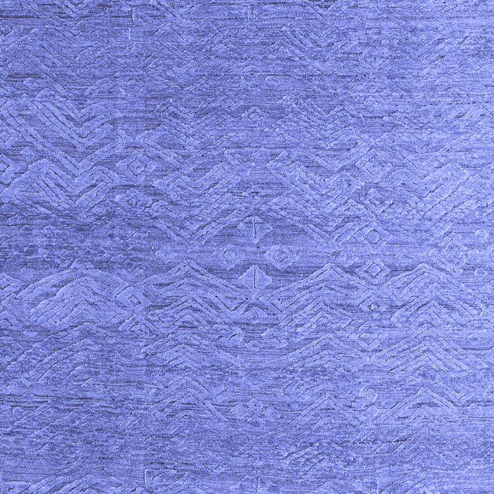 Abstract Blue Modern Rug, abs4878blu